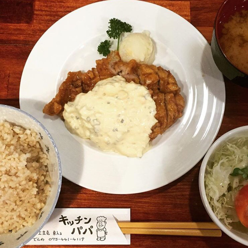 チキン南蛮定食(キッチンパパ )