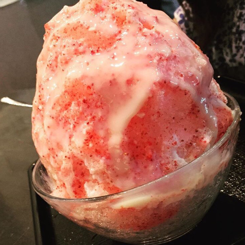 いちごミルク(古の花 （いっぷく処　古の花）)