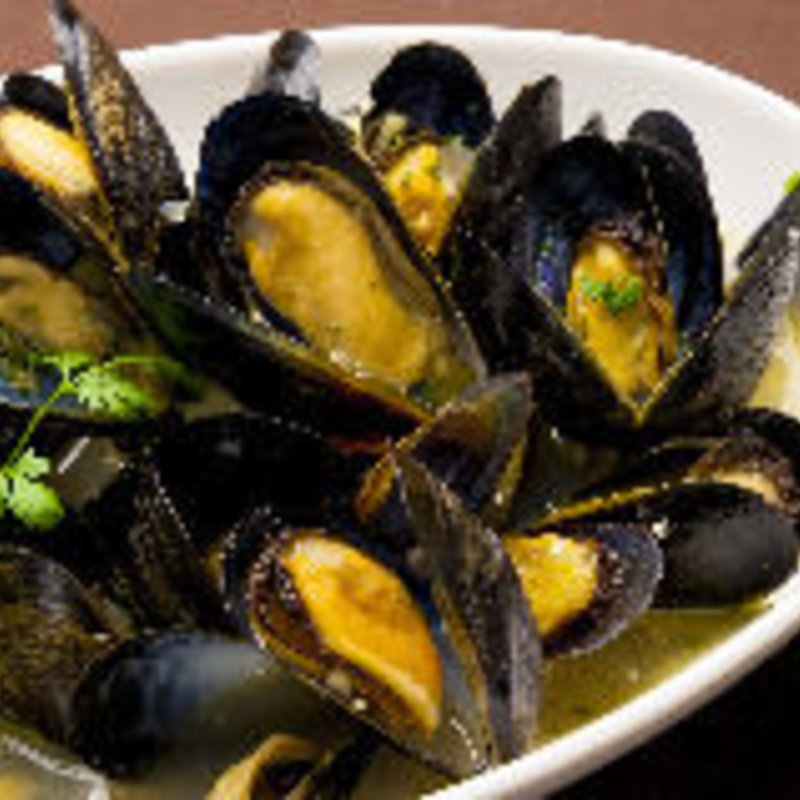 ムール貝の白ワイン蒸し(世界のビール博物館 東京スカイツリータウン・ソラマチ店)