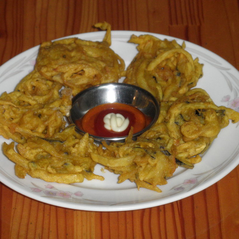 ネパールのかきあげ(デウラリバッティ （デウラリ食堂）)