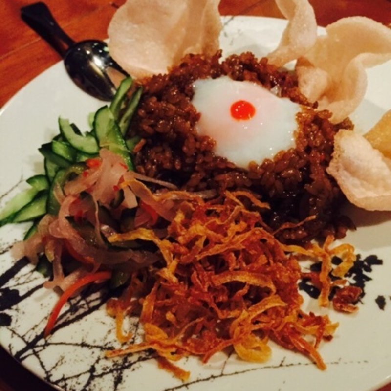 ナシゴレン(『梅田ライム』お肉料理とスイーツビュッフェ/アクアリウム イタリアン/梅田 個室)