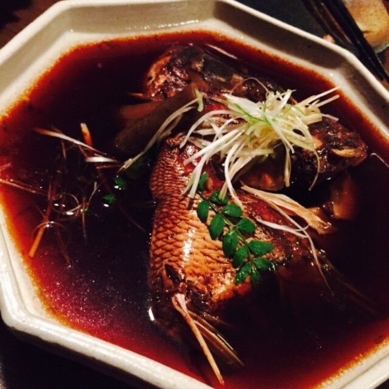 鯛の煮付け(和膳和酒 油屋（ゆや）)