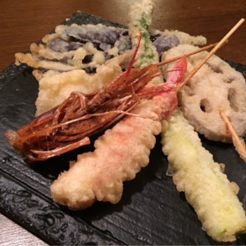 天ぷら盛り合わせ(和膳和酒 油屋（ゆや）)