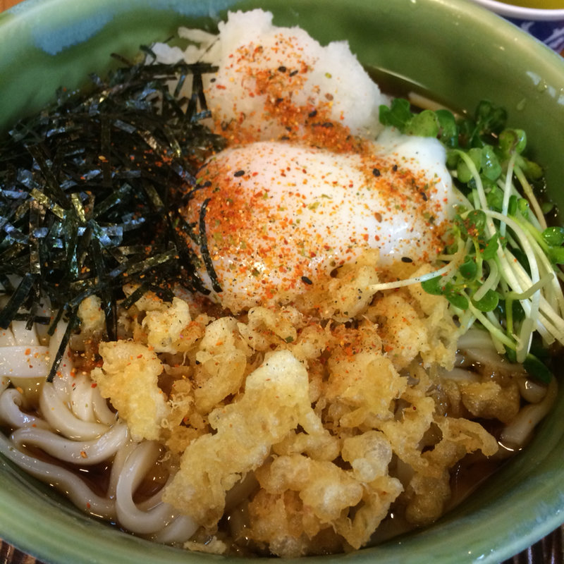 冷やしたぬきうどん