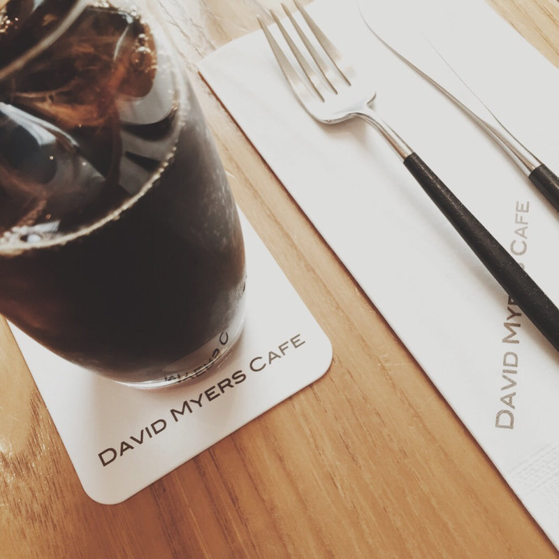 アイスコーヒー(デイビッド・マイヤーズ カフェ)