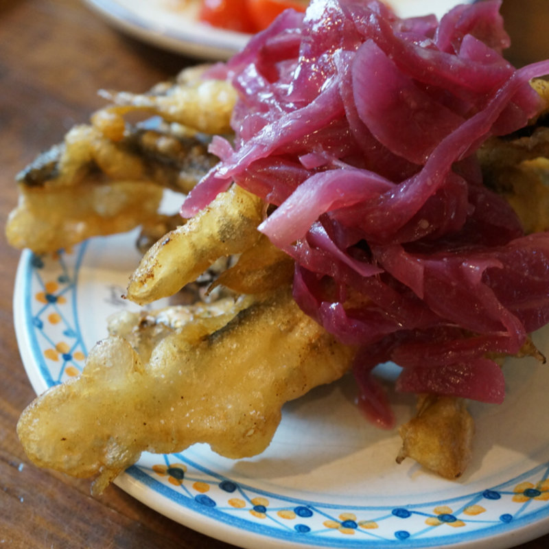 稚鮎のフリット(メッシタ （mescita）)
