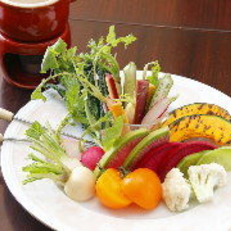鎌倉野菜のバーニャカウダ(ホワイトロータス （White Lotus）)