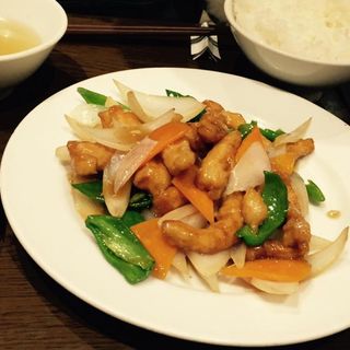 五目野菜炒め定食(謝謝 南口店)