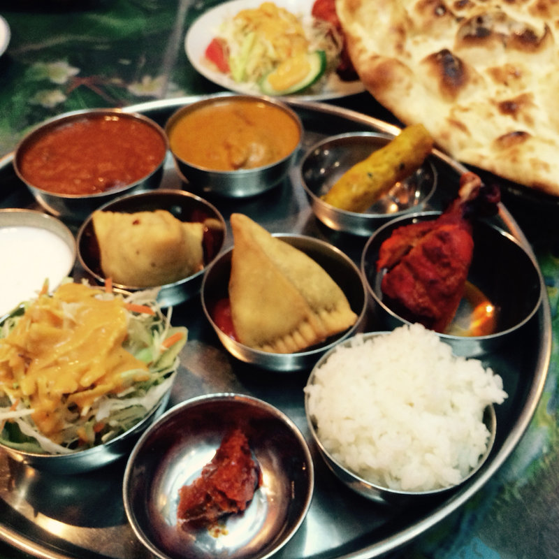 マトン&チキンカレー(南印度ダイニング)