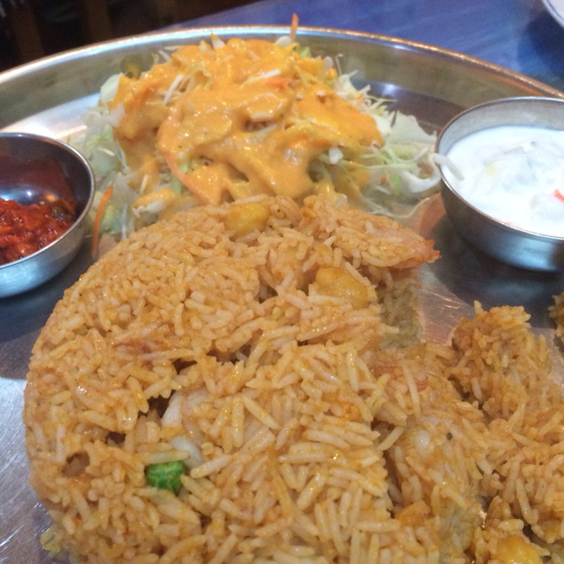 ビリヤーニセット(南印度ダイニング)