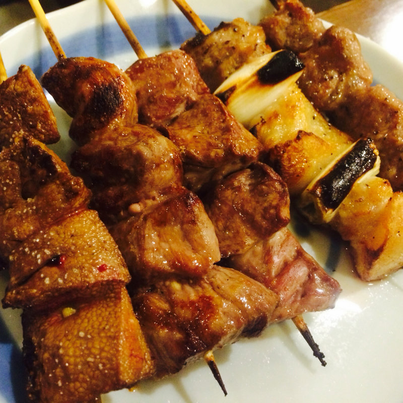 焼き鳥盛り合わせ(かぶら屋 赤羽1号店)