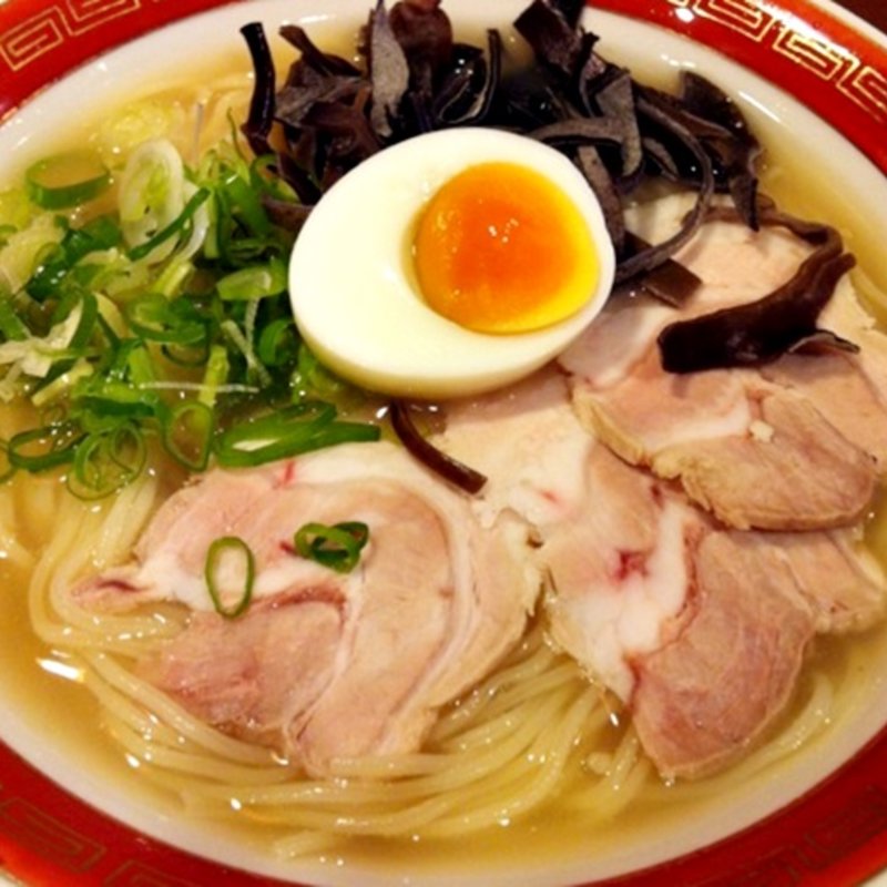 冷やしとんこつラーメン(佐賀ラーメン 美登里)