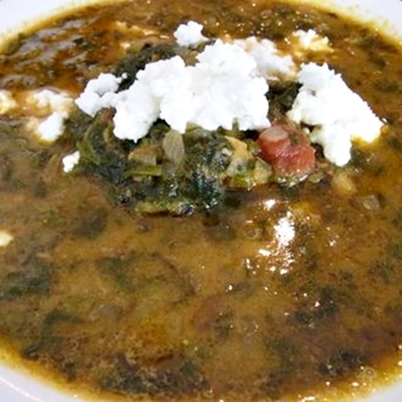 ほうれん草とカッテージチーズのカレー(般ﾟ若（ぱんにゃ）)