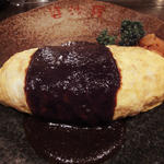 インディアンオムライス(Cafe 婆沙羅)