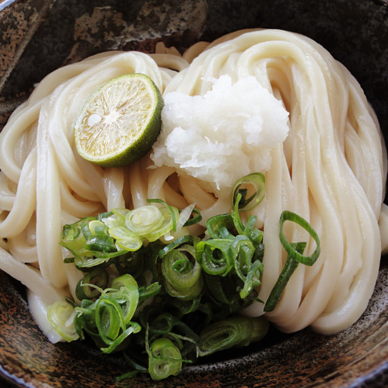 しょう油うどん(讃岐うどん いってつ)