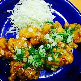 若どり甘酢揚げ(やきとり 友 )