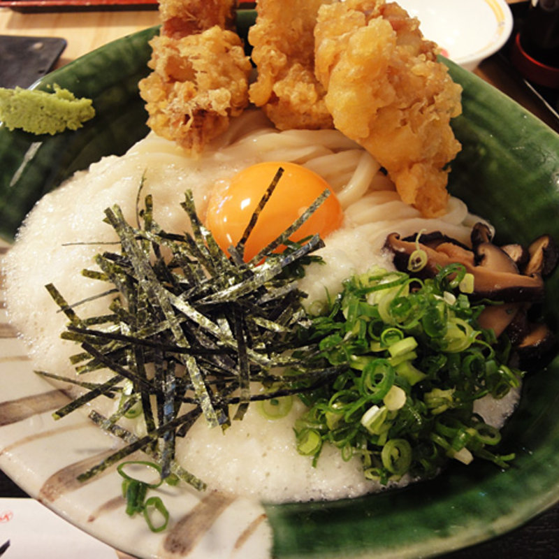 とり天山かけ醤油(三ツ島　真打)