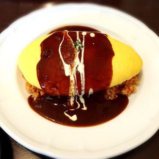 オムライスセット(ゆき亭 )