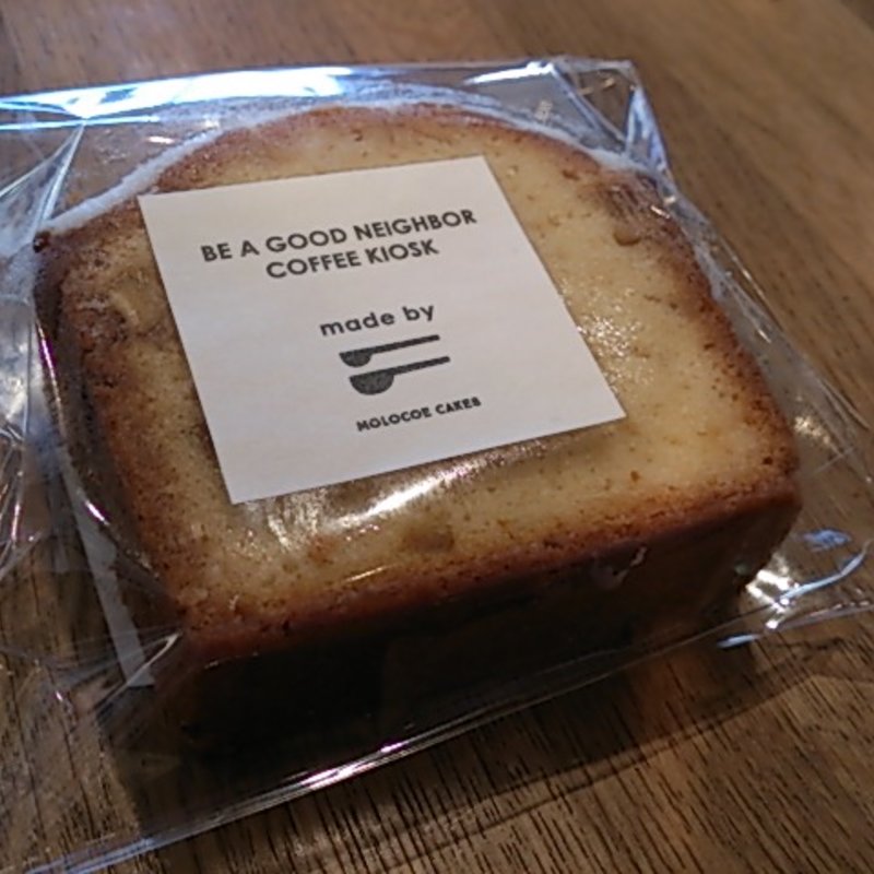レモンケーキ(ビー ア グッド ネイバー コーヒー キオスク SKYTREE （BE A GOOD NEIGHBOR COFFEE KIOSK）)