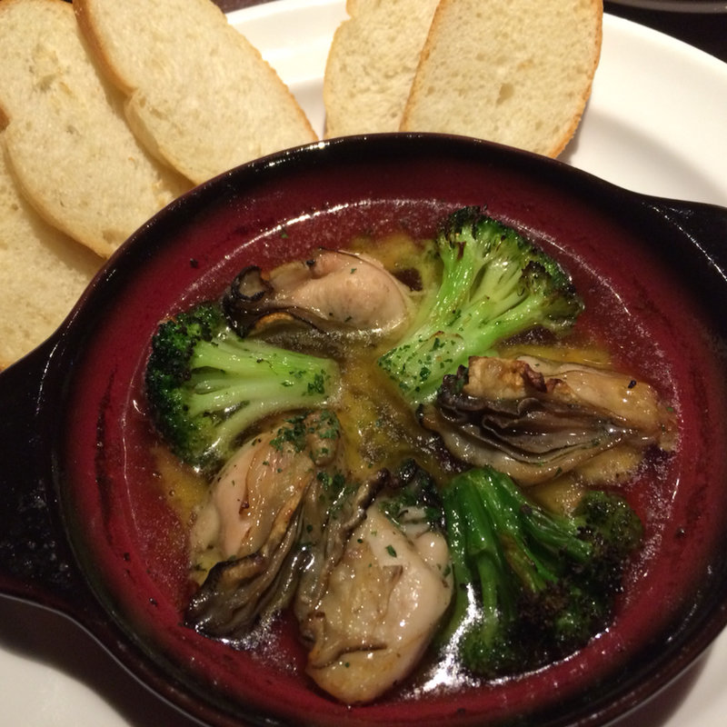 牡蠣のアヒージョ(レッドロブスター アクアシティお台場店)