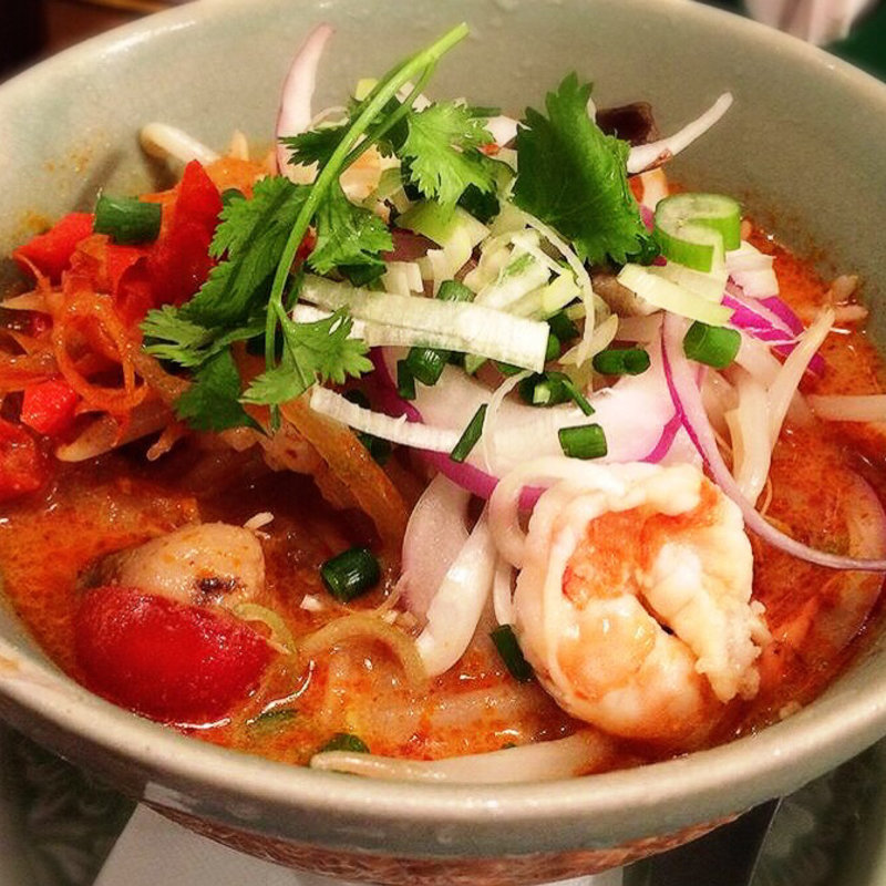 トムヤムクン冷麺(クルン・サイアム 中目黒店)