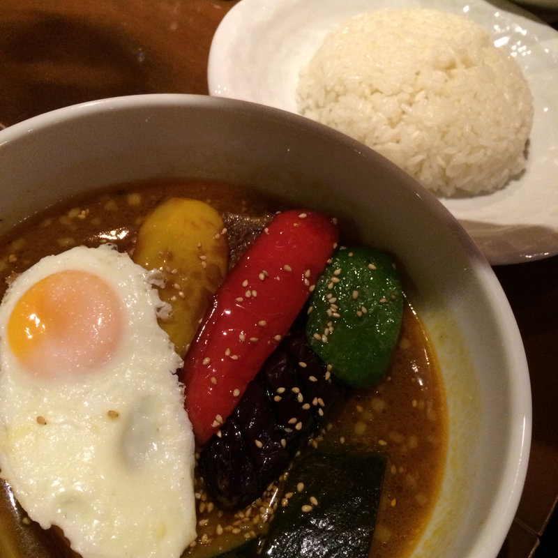 角煮のスープカリー(シャンティ 原宿店)