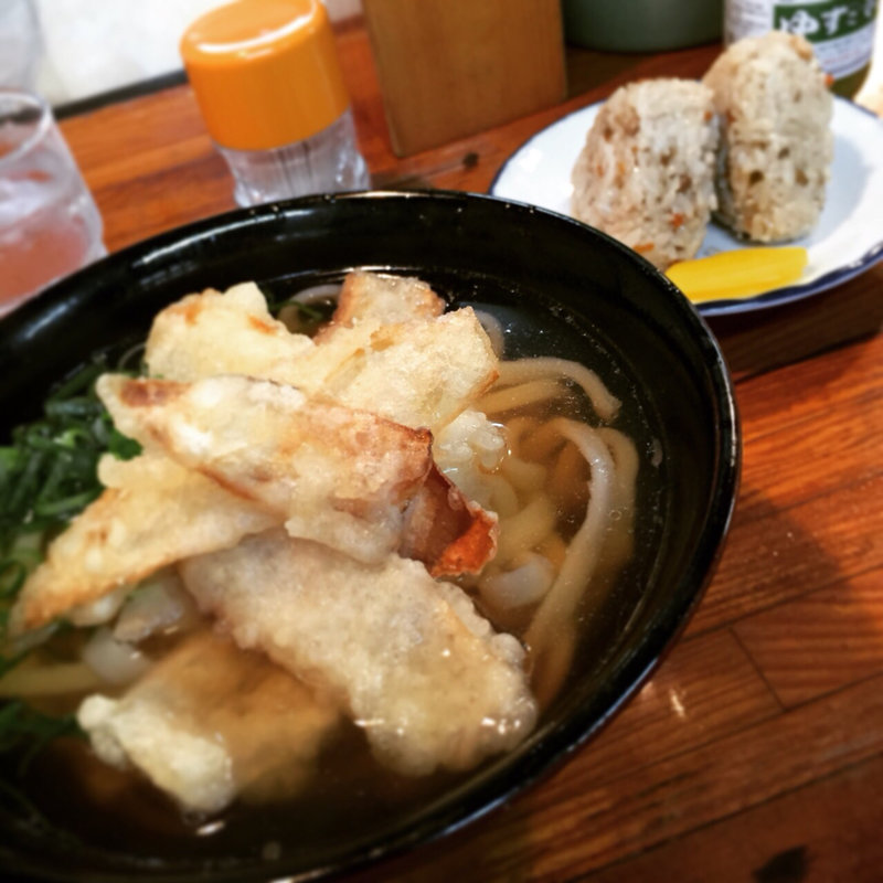 ごぼ天うどん(うどん平)