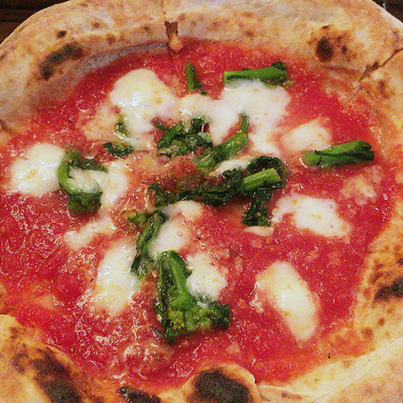 菜の花モッツァレラトマトソースのランチセット(恵比寿es)