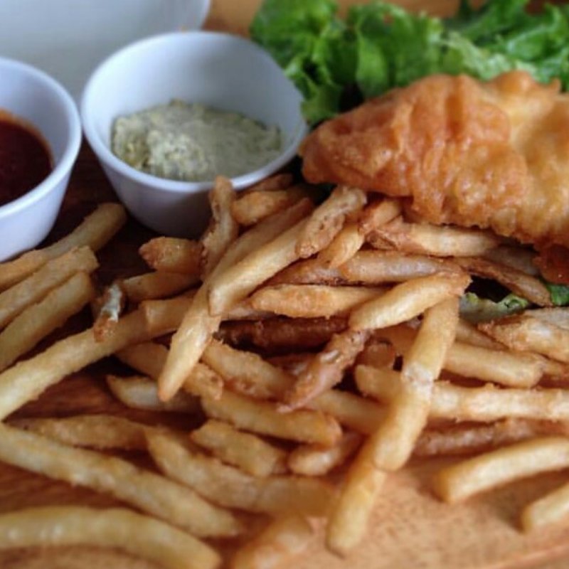 フィッシュ&チップス(イン・ザ・グリーン   )