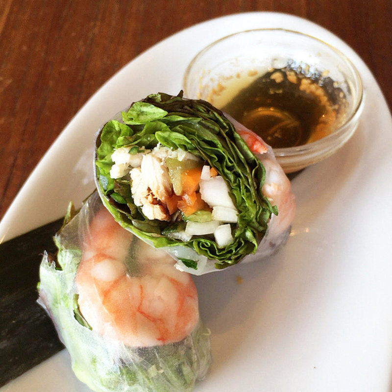 生春巻き(カフェ マングローブ)