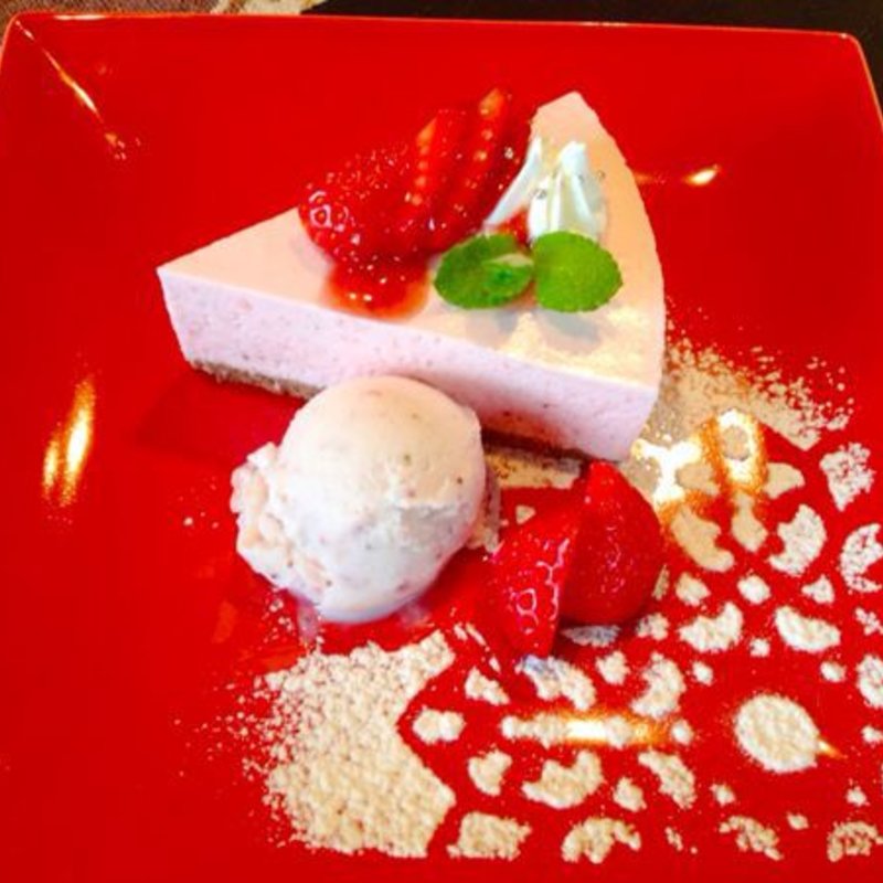 あすかルビーのムースケーキ(cafe ことだま （カフェコトダマ）)