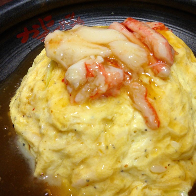 かに肉とろ玉ピリ辛チャーハン(かにチャーハンの店 ecute立川店 )