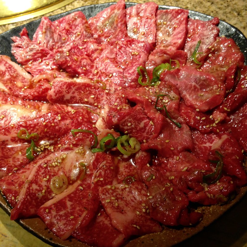 和牛まんぷく盛り4.5人前(極上和牛焼肉 牛鉄 炎菜辛(カプサイシン)自由ヶ丘店)