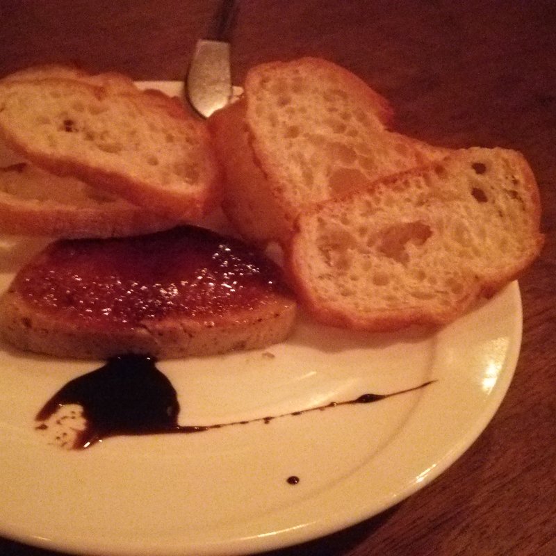 白レバーとフォアグラのテリーヌ(Cafe Cotton Club 新橋)