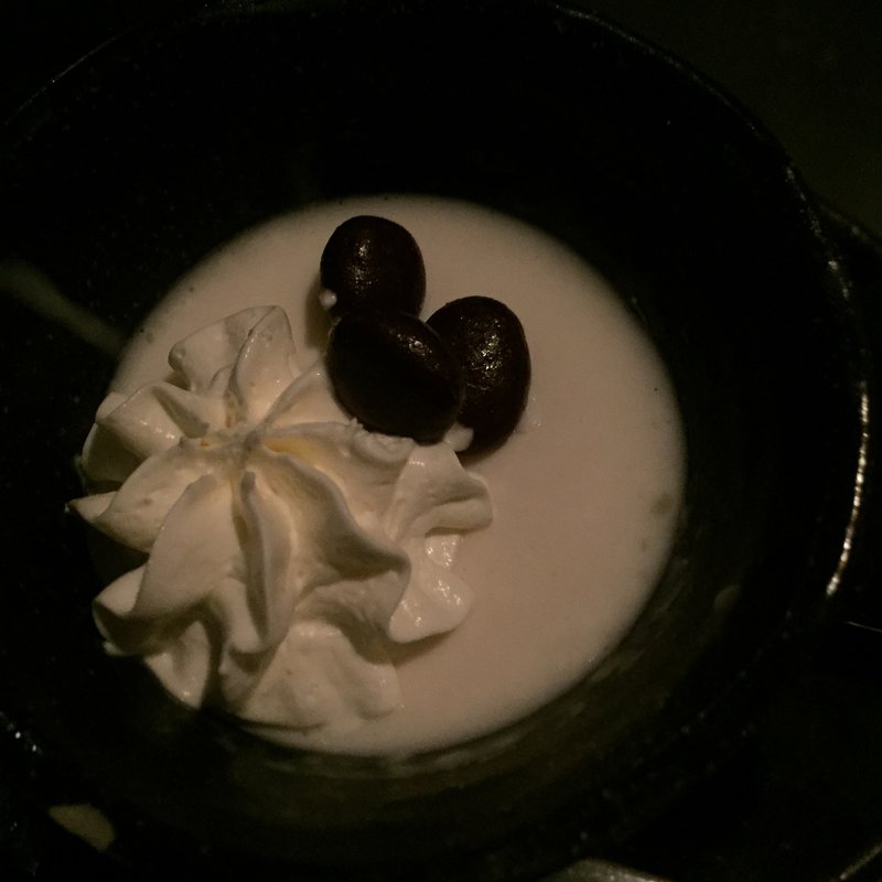 白いコーヒープリン(土間土間 西院駅前店 （どまどま）)