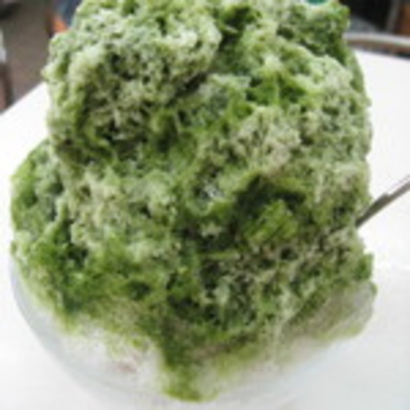 宇治ミルク氷(甘味処 角屋)