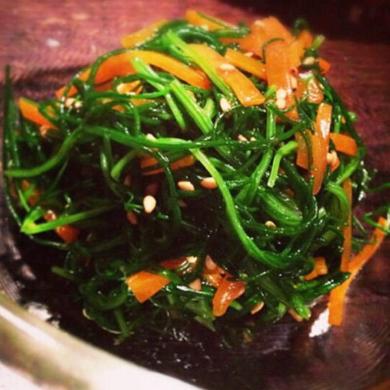 おかひじきのナムル(かくれみの )