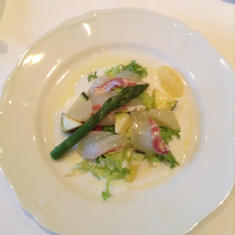 ディナーAコース（イサキのサラダ）(リヴ ゴォシュ)