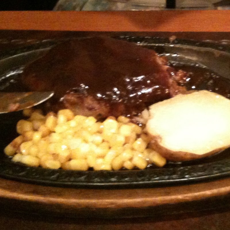 牛肉のハンバーグ(レストラン十勝日本橋店)