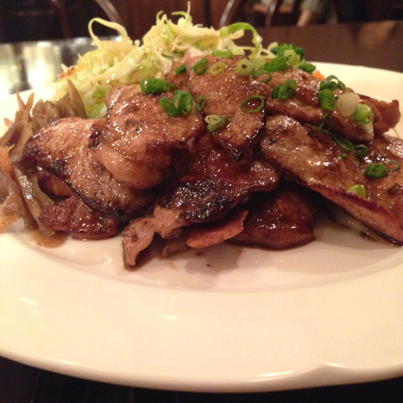 ポークジンジャー(Aoyama Cafe & Food セラ （Cellar）)