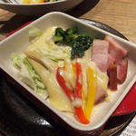 旬野菜のとろーりっラクレットチーズ(HamaRu ～浜流～ （ハマル）)
