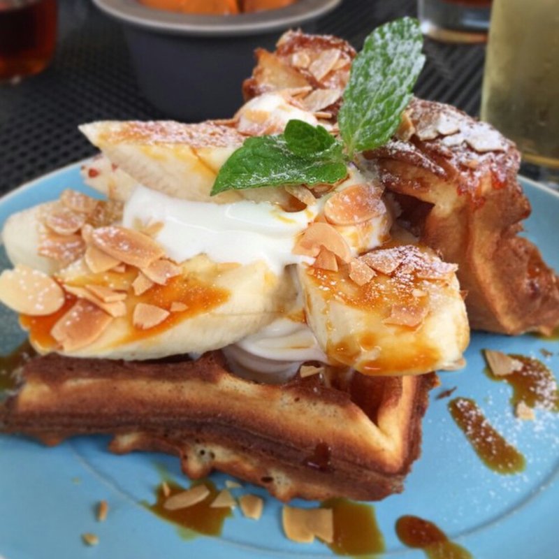 塩バターキャラメルワッフル(イン・ザ・グリーン   )