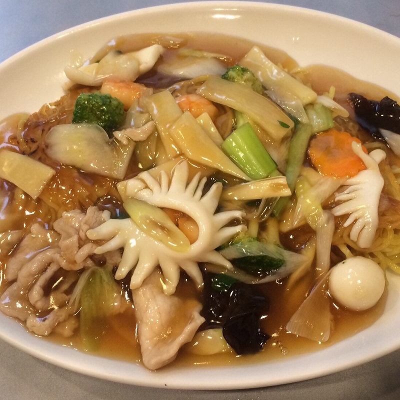 広東式焼きそば(銀座天龍 （ギンザテンリュウ）)