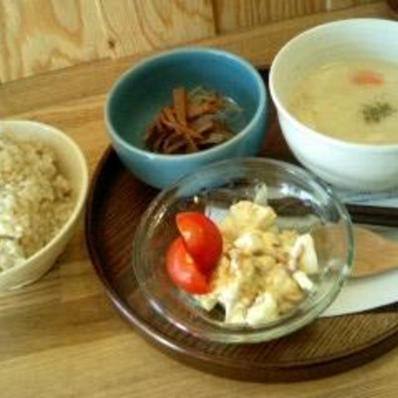 玄米ご飯セット(HAPPYCAT CAFE （ハッピー キャット カフェ）)