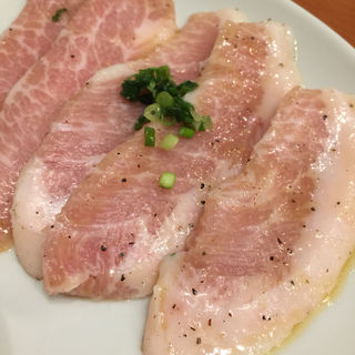 豚トロ塩焼き(焼肉 山陽 下赤塚店)