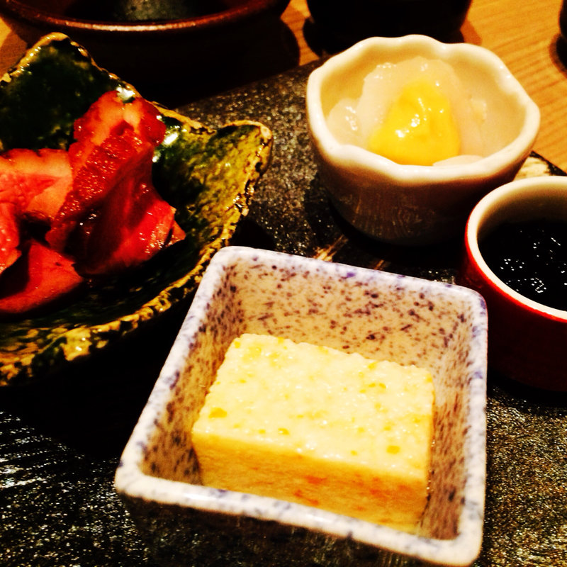 懐石特別コース  箸休め4種(北新地君しま)