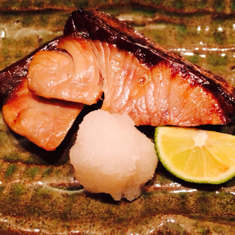 懐石特別コース 寒鰤の焼き物(北新地君しま)