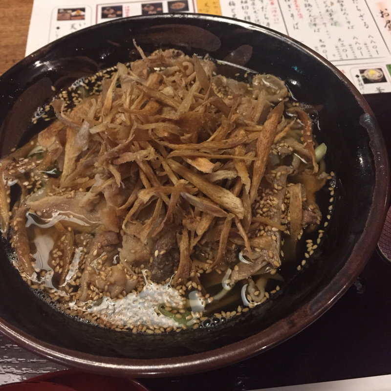 肉そば(総本家 浪花そば)