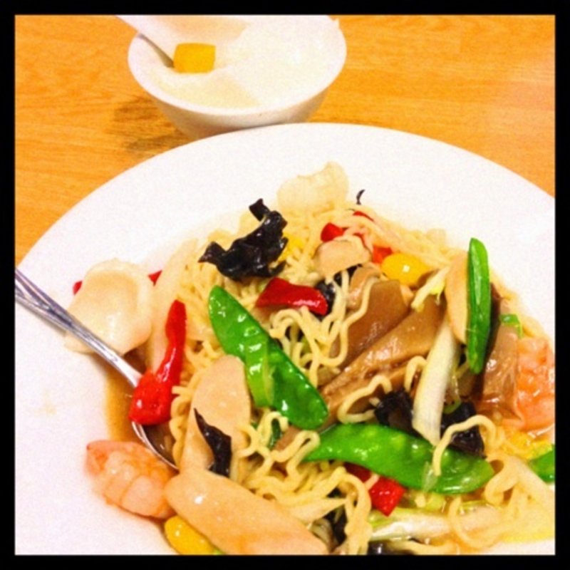 五目あんかけ焼きそば(四季煲坊)