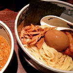 味玉つけ麺(麺屋武蔵 神山 （カンザン）)